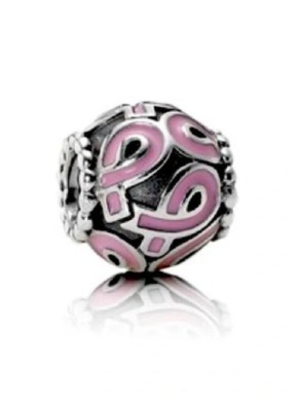 Authentic Pandora Retired Breast Cancer Awareness Charm